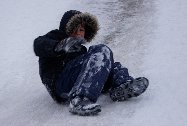 SONY DSC Rodeln ohne Schlitten