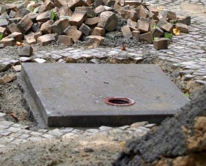 Die Parkraumbeirtschaftung beginnt am 2. April - die Fundamente werden aber erst Mitte April vollzählig gegossen sein...