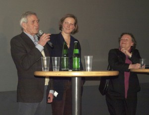 Theologe Günther Thomas (links) , Schauspielerin Ursula Werner (rechts)