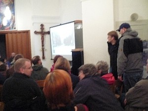 Januar 2011: Bürgerversammlung im Gemeindesaal der Gethsemanekirche