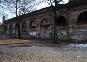 Schankhallenruine (Januar 2011)