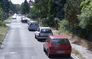 Dier erste: Alberichstraße in Biesdorf-Süd
