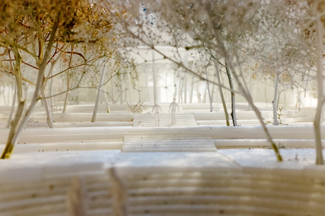 Eingang zum Biergarten