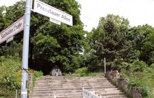 Künftiger Eingang zum Biergarten