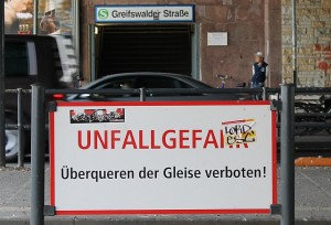 unfallgefahr