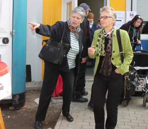 Lioba Zürn-Kasztantowicz (rechts): Ausreichend Platz in den Schulen