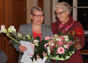 Sabine Röhrbein mit Partnerin Kirstin Fussan