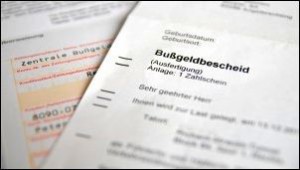 Bußgeldbescheid: Bezirke sollen für die Ausstellung zahlen